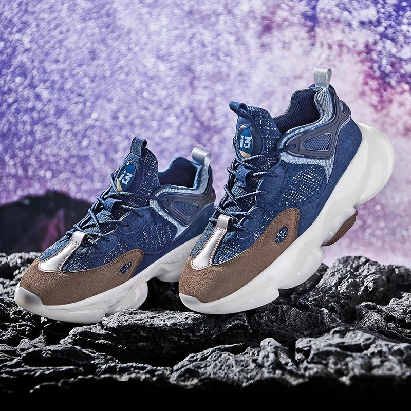 Кроссовки мужские с пряжкой