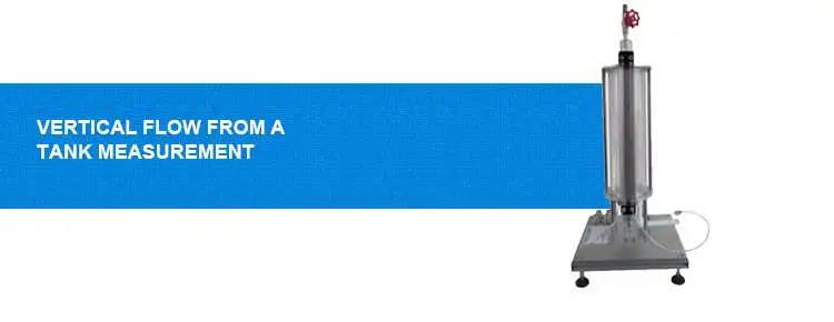 Vertical Flow From A Tank Measurement Vocational Training Equipment ...