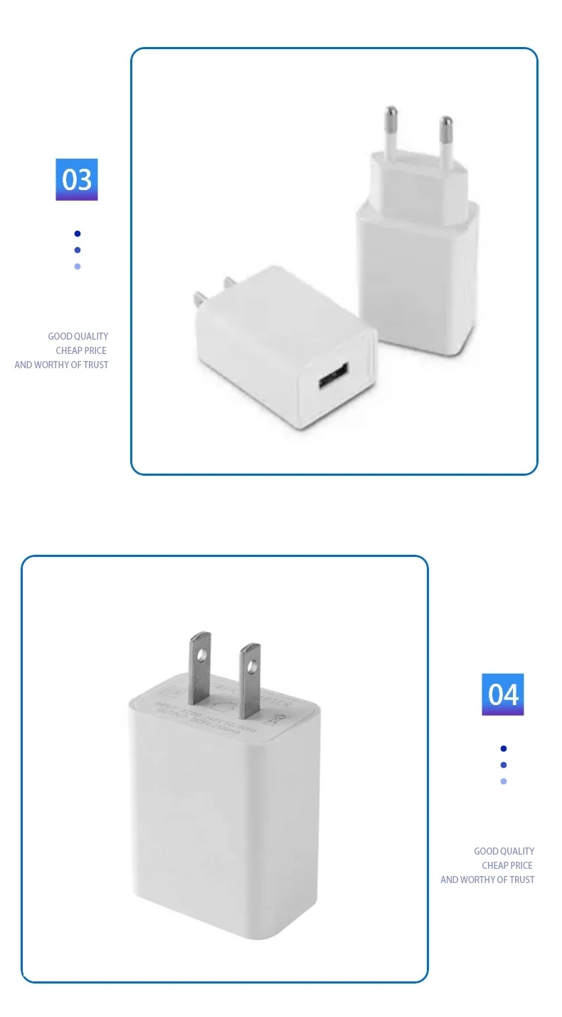 Factory Price Usb Wall Charger 10w 5v 2a 2000ma Ac Dc Power Supply ...