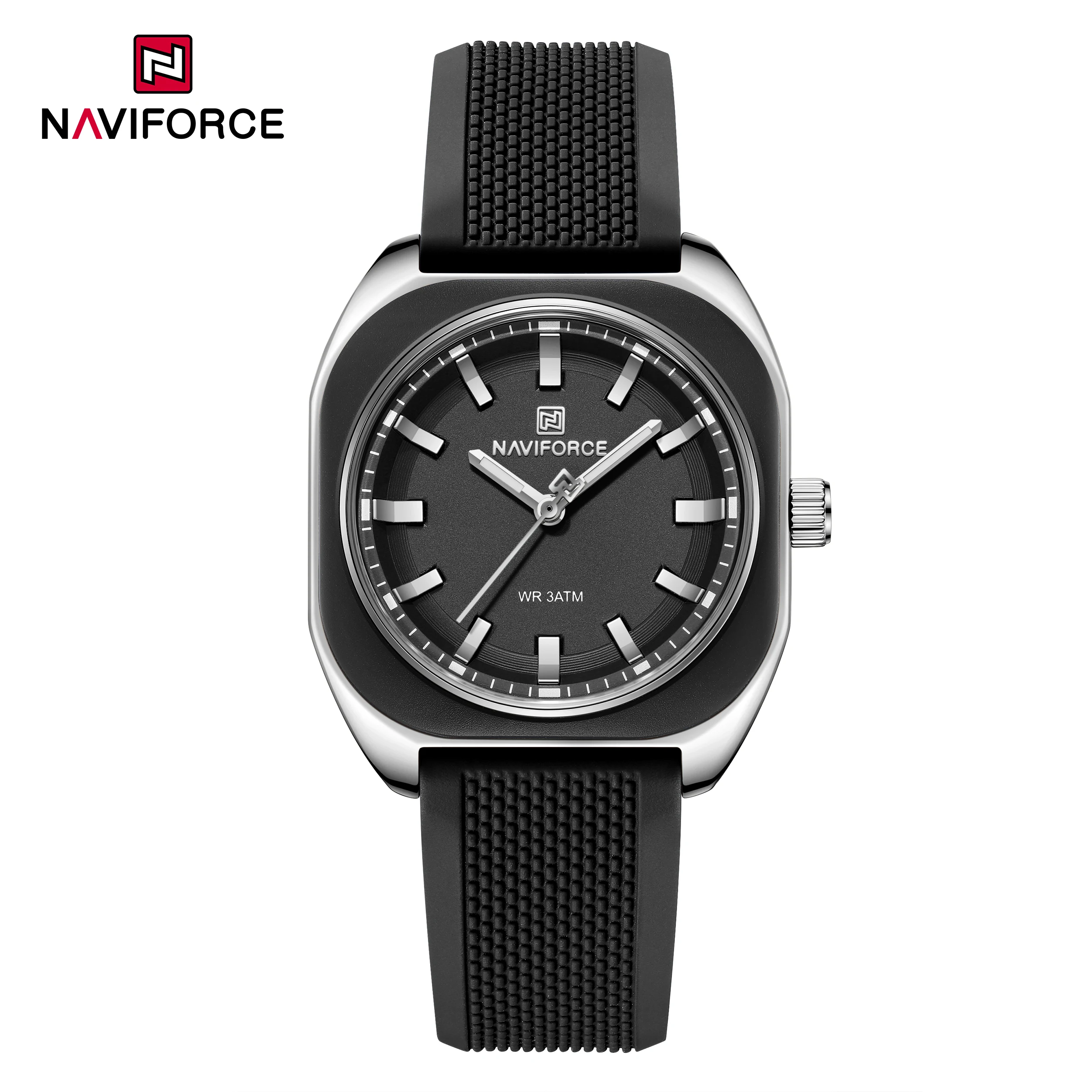 全日本レコード V.A. / トライフォースCD ナードコア Original NAVIFORCE Watch 5061 New Arrival Fumed Silica Strap