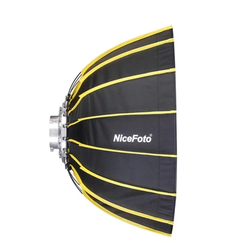 NiceFoto 60cm / 23.6inch Portable Fast Installation Hexagonal  for Speedlite Studio Flash Photography Light Accessories