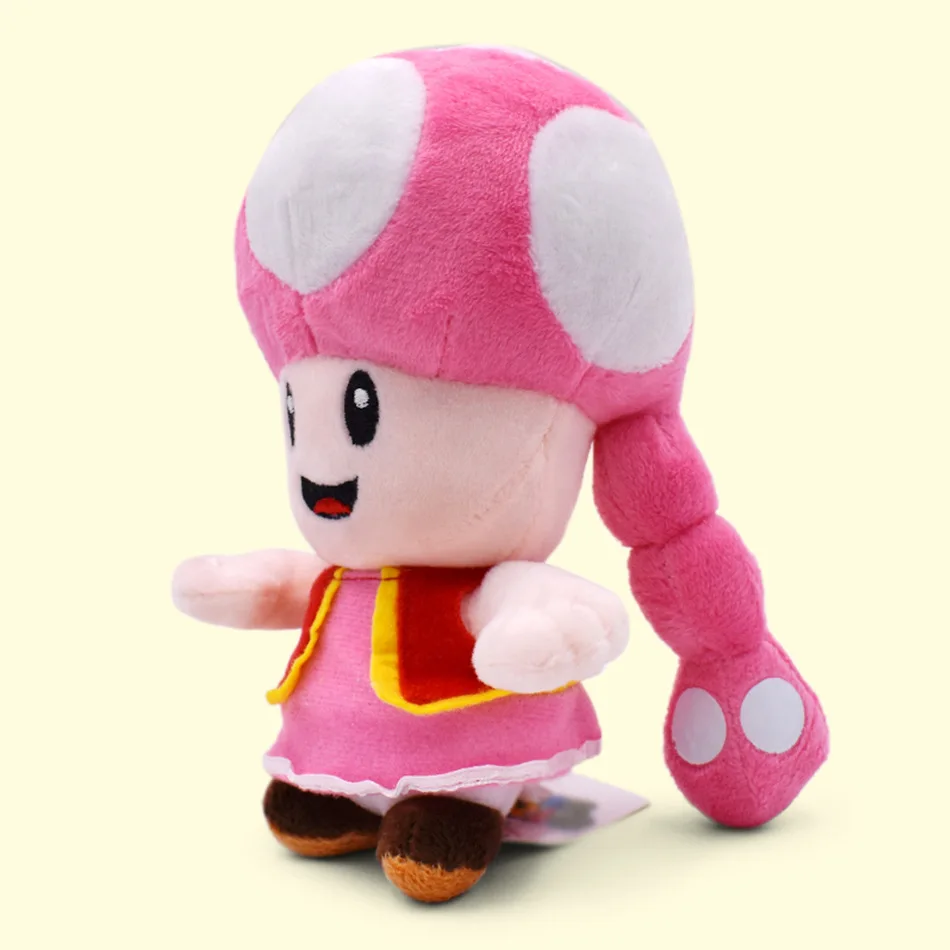 Anime Mine Plush Toy Mario Miner Mushroom Sister Plush Doll Toy Pendant ...