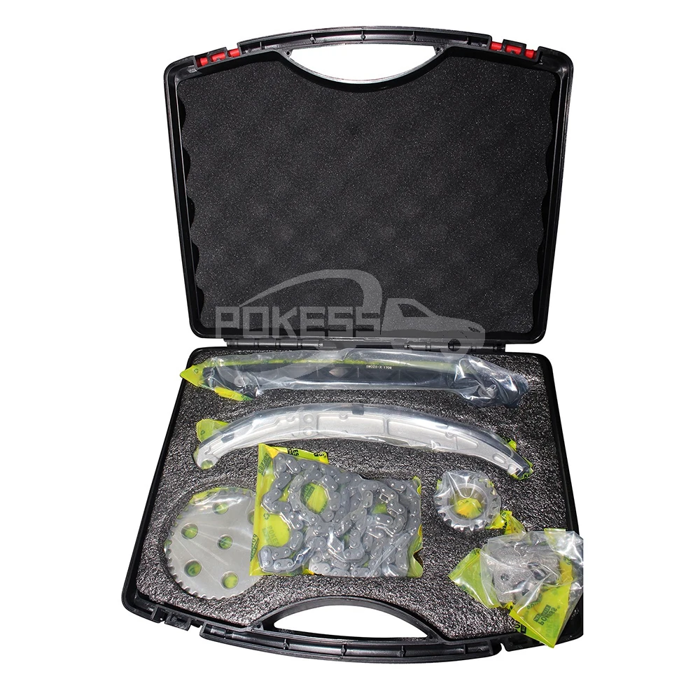 POKESS Timing Parts 7G9160180AC Timing Repair Kit (4pcs/Set) for Ford ... — 2