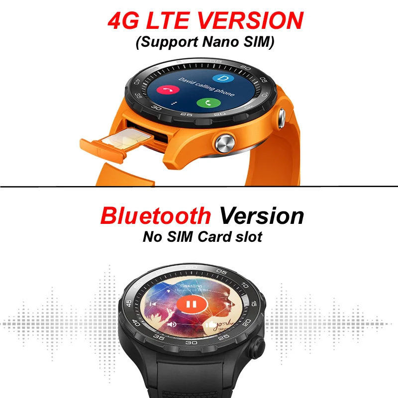 Huawei Watch LTE GPS Smartwatch with Heart Rate Tracker