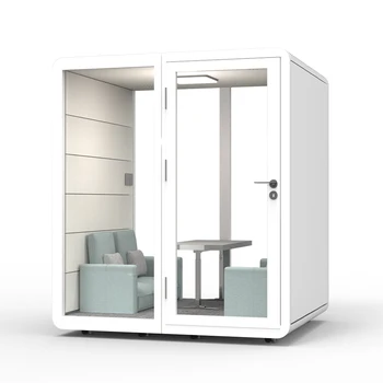 Good Looking Breathable Ventilated Acoustical Materials Mobile Soundproof Vocal Studio Home Meeting Pod Office Pods