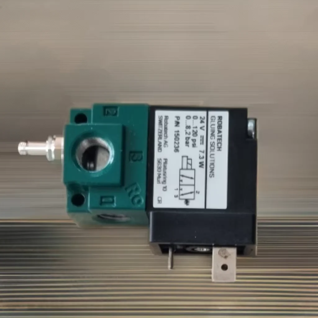 Robatech 150236 Electric Solenoid Valve - Pilot Structure for Gas Media ...