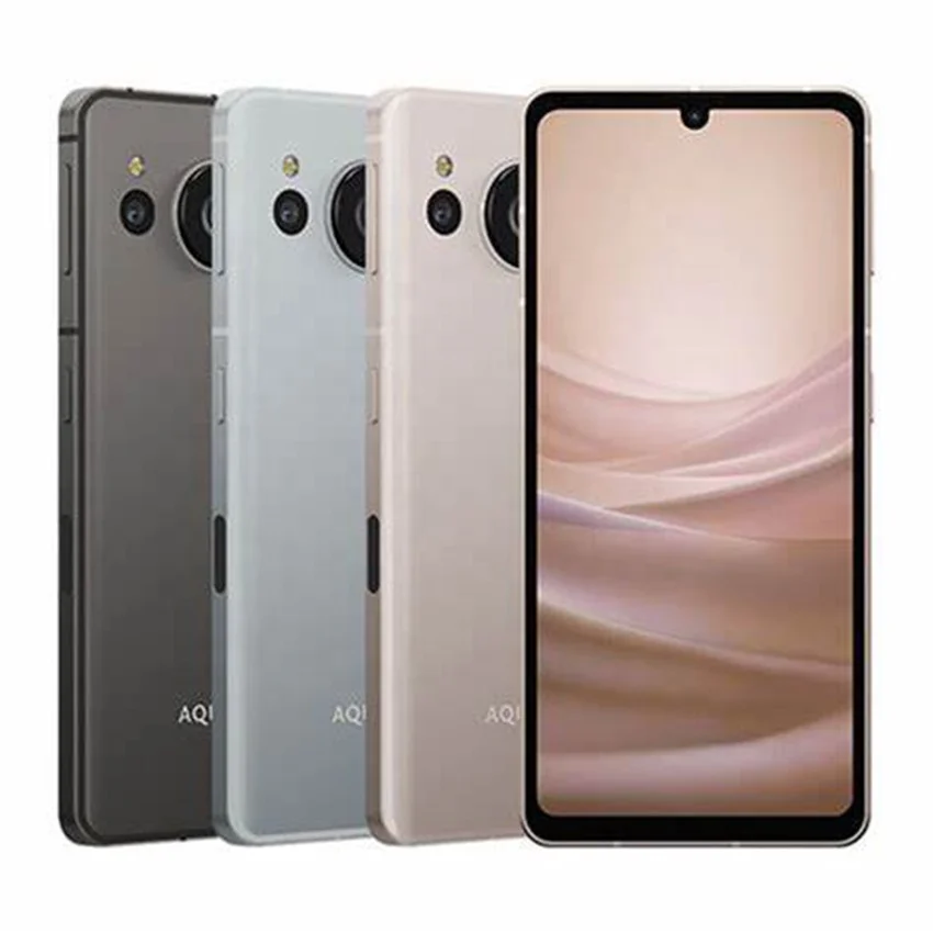 For Sharp Aquos Sense7 Original Waterproof Cell Phone Unlocked Ram 6gb Rom 128gb Android Second Hand Smart Phone