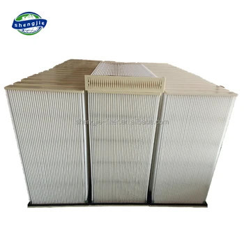 High Efficiency and Low Resistance Plate Flat Panel Air Filter Dust Cartridge Sale