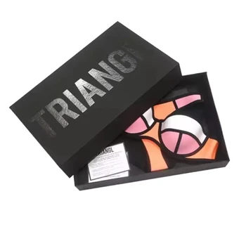 Custom Sexy Underwear Storage Box with Embossing Matt Lamination UV Coating for Optimal Preservation of Underwear Shape
