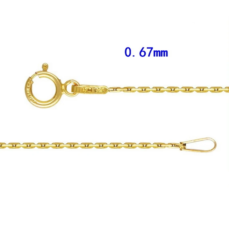 Collana Choker Regolabile In Forzantina Da 1,95Mm In Oro Giallo 14K 16 Collana Choker Regolabile In Forzantina Da 1,95Mm In Oro Giallo 14K 16
