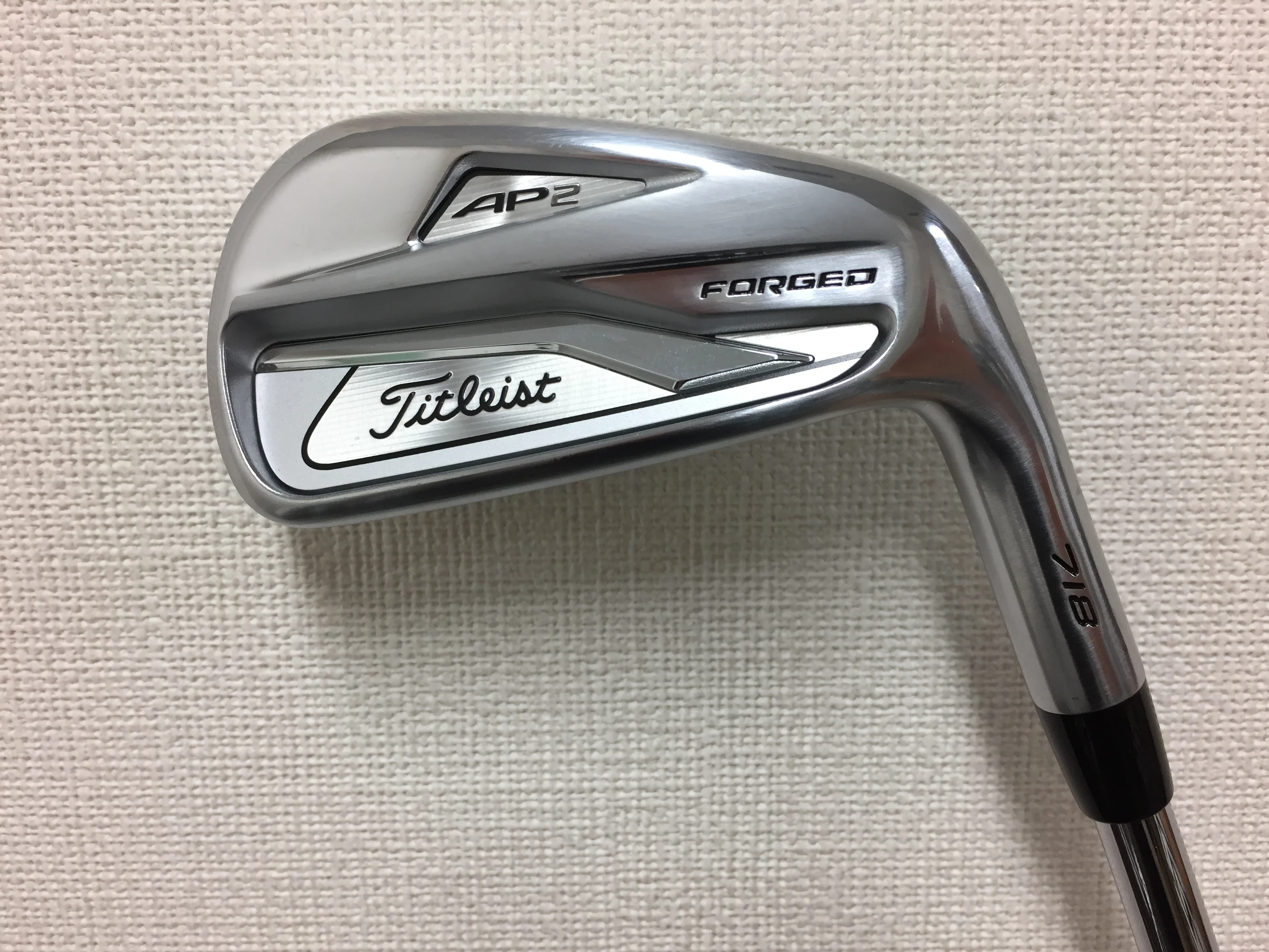 Source Titleist AP2 718 6S S Men Right Hand Used Golf Iron Set on