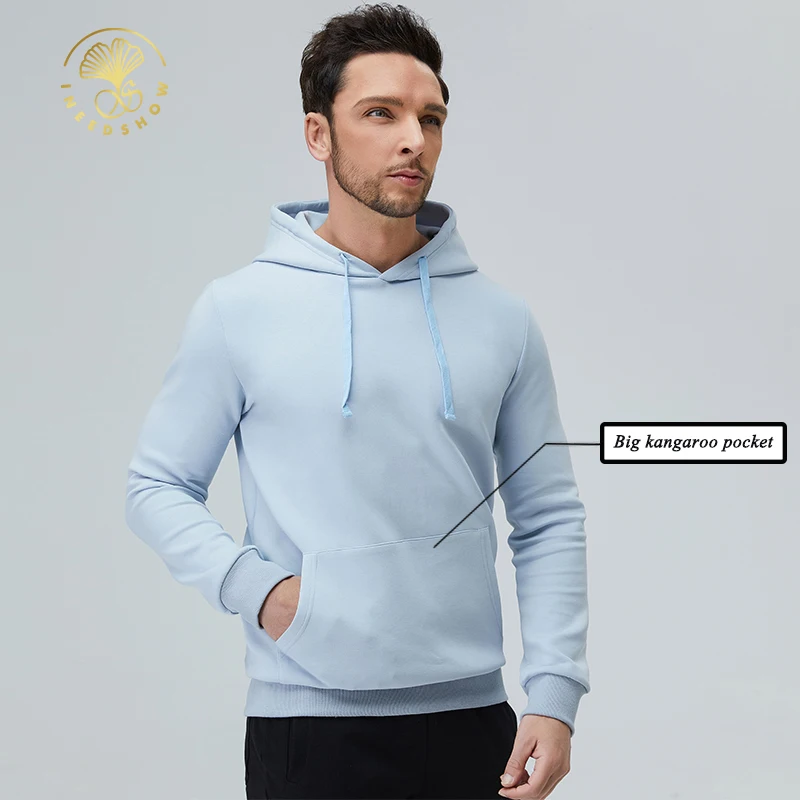 Custom High Quality Cotton Pullover Mens Gym Fitness Apparel Hoodies ...