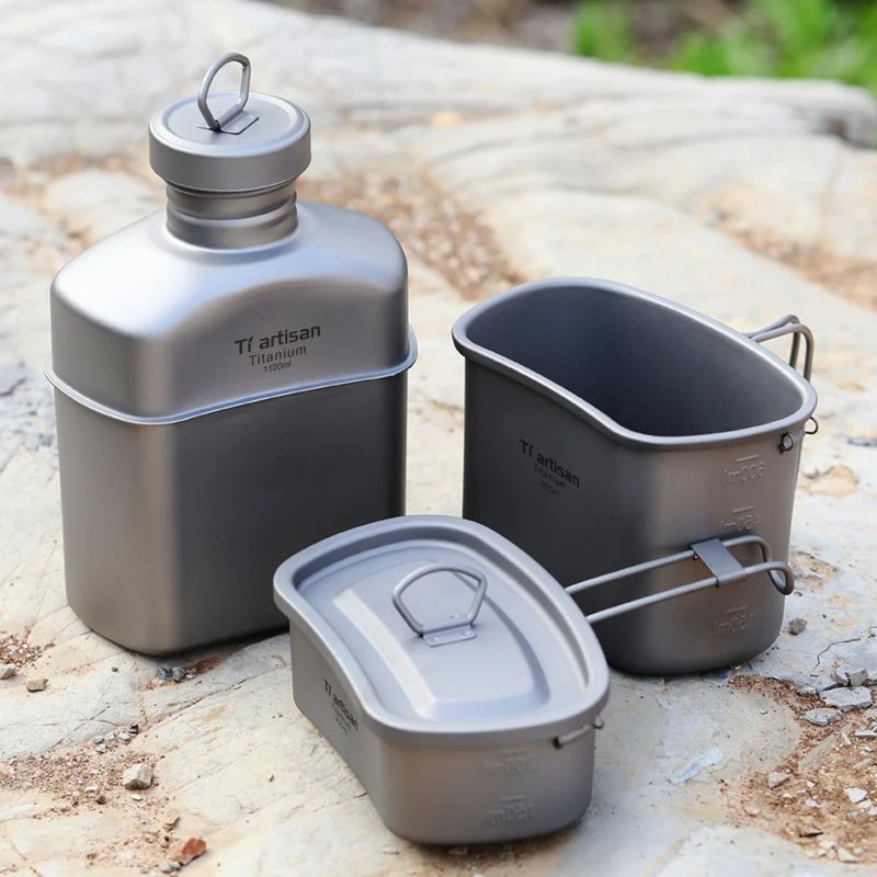 Produktbild von Toboli Camping Kochset 12-teilig - Komplettausstattung Für Outdoor-Küche