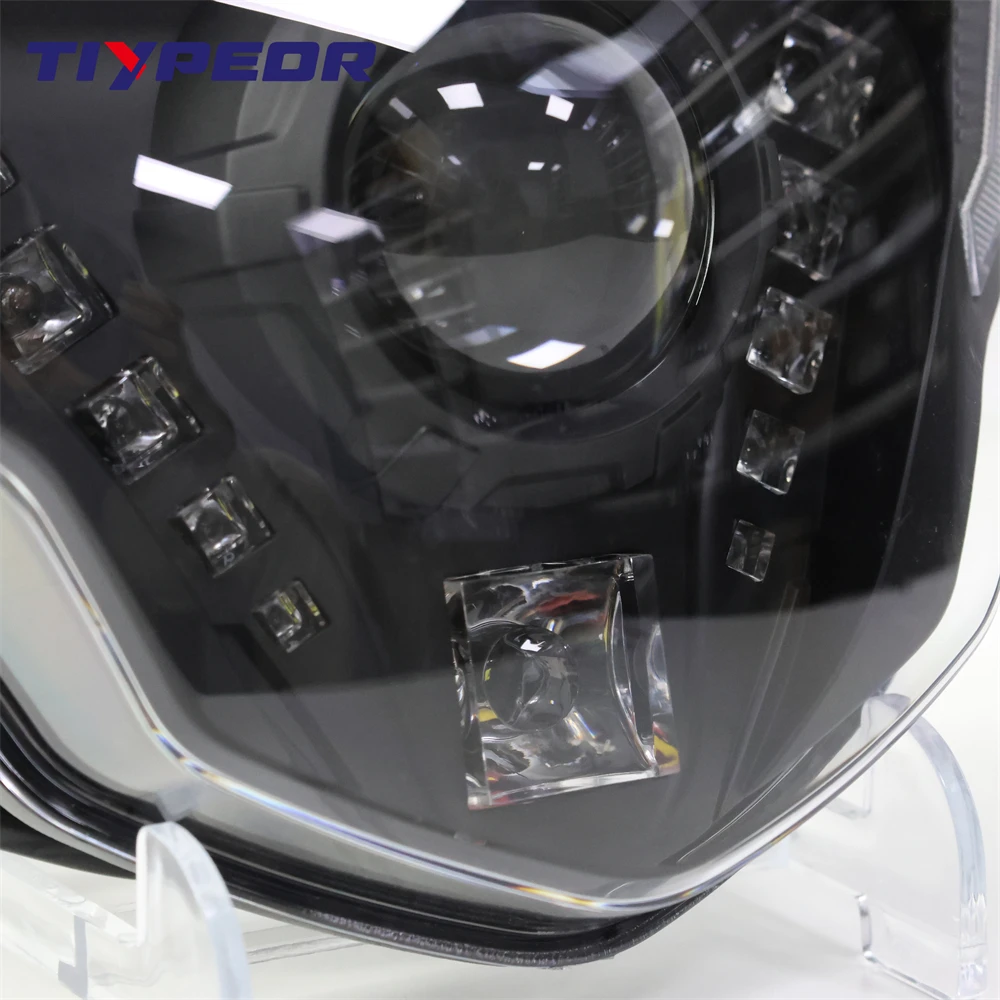 product tiypeor new design upgrade brighter motorcycle led headlight for g310gs g310r2017 2018 with daytime running lights-7