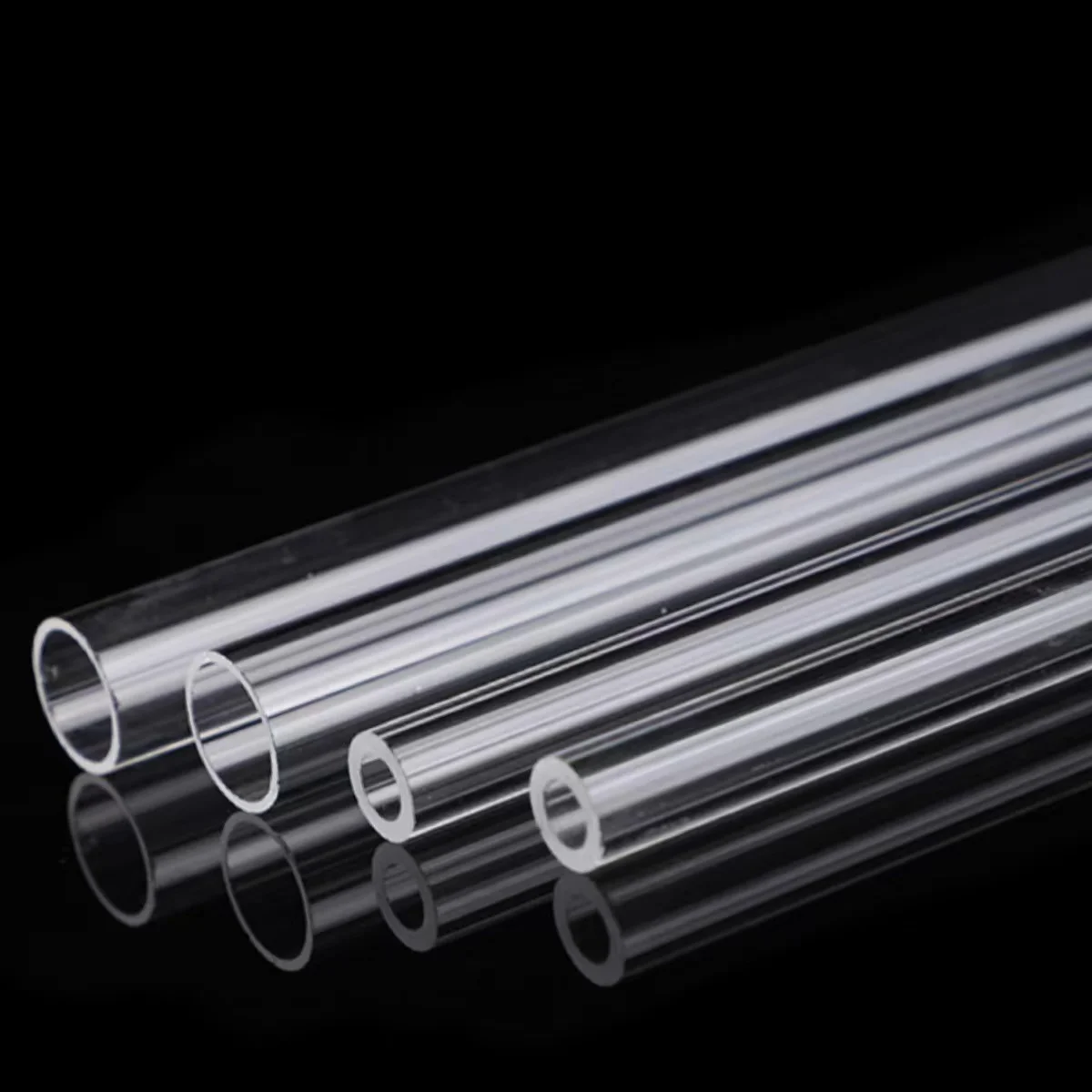 Professional Manufacturer's High Temperature Transparent Quartz Tube Clear Quartz Cylinder Glass for Bending Welding Services