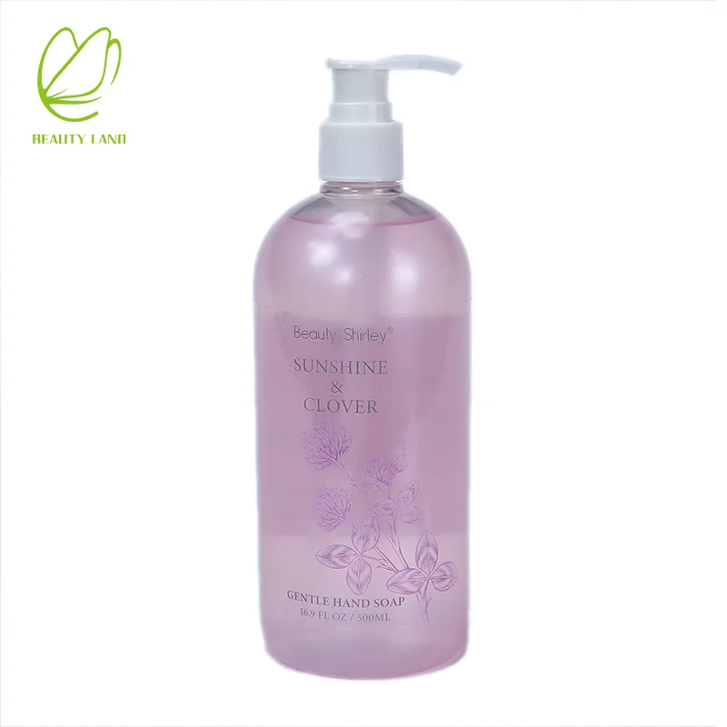 Private Label Natural Soothing Bubble Flower Shape Foam Soap Liquid