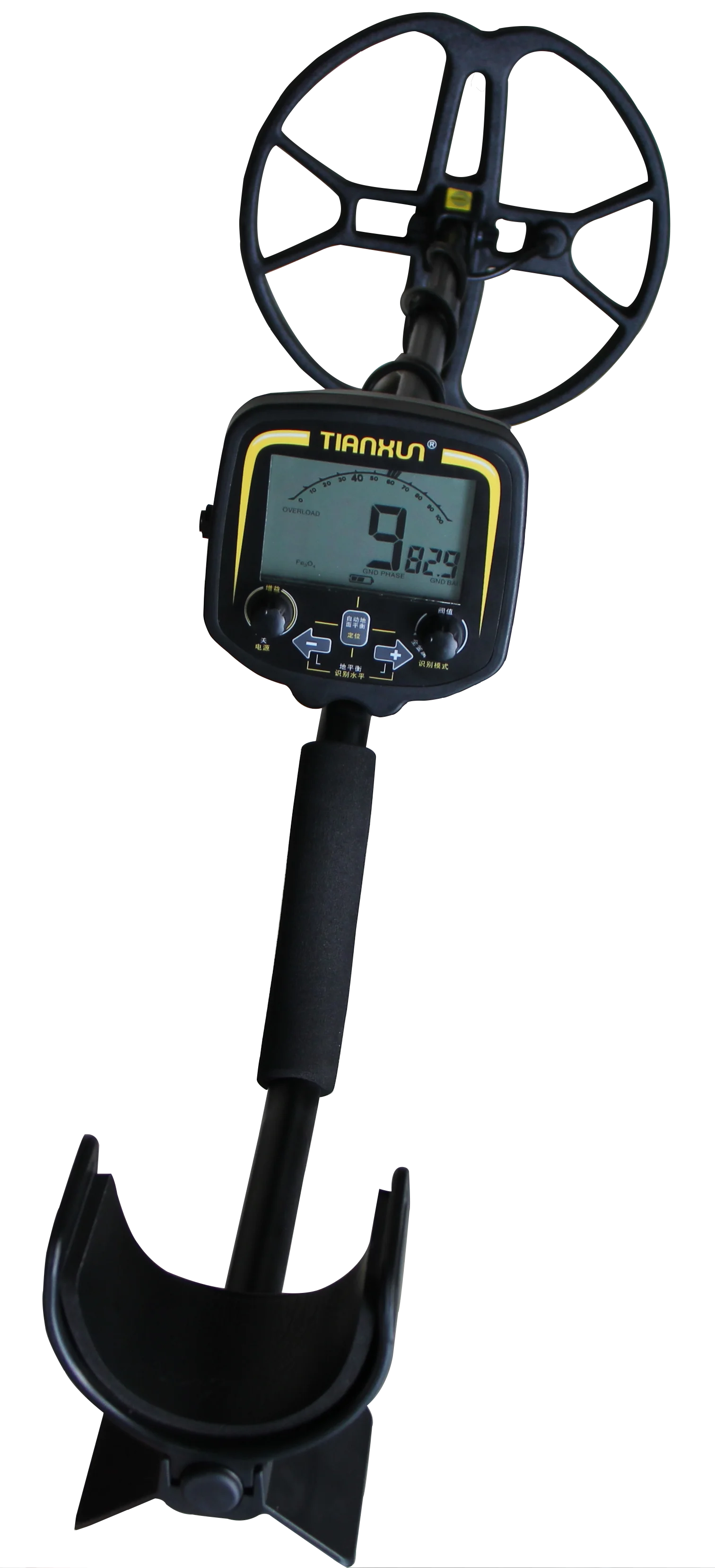 TIANXUNー TX-850 金属ゴールド探知機 深さ2.5M ピンポイント スキャン