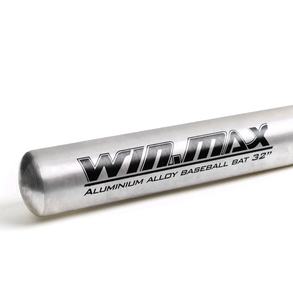 Batte De Baseball/softball 32 Pouces – Aluminium, Noir, Légère, Pour Adulte