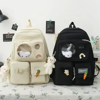 Wholesale Custom Logo bags for high school girls latest school backpack bags for girls