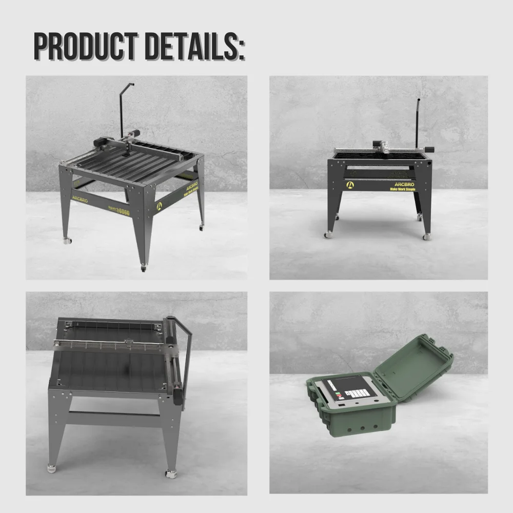 Spark Cutting Machine Metal Portable Cnc Plasma Cutter For Workshop