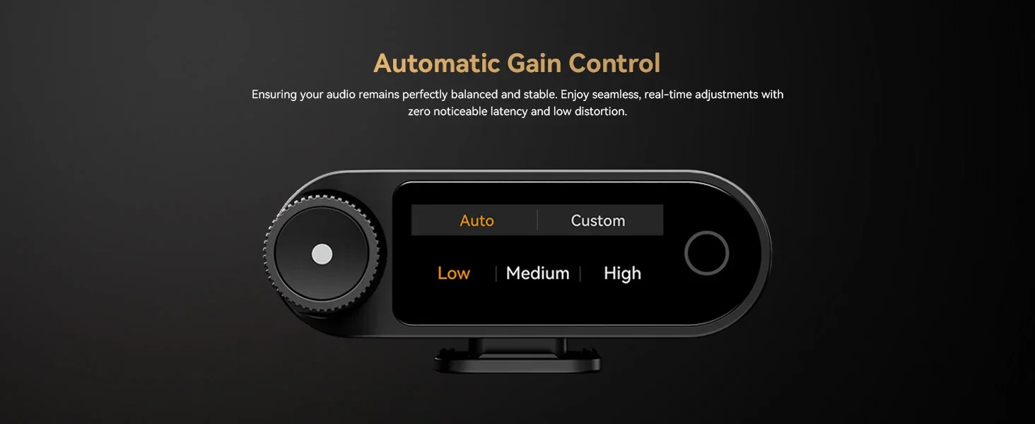 Hollyland Lark Max2 Wireless Lavalier Microphone with Professional ENC Studio Quality Audio for Photography Wireless Microphone