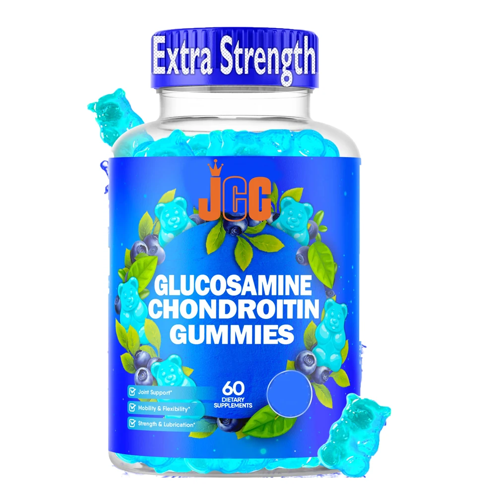 Glucosamine Chondroitin Sulfate Gummies 1500mg Extra Strength With Msm