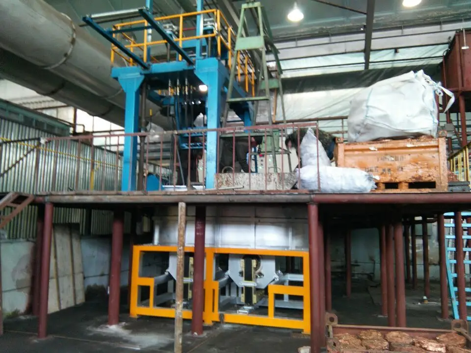 Scrap Copper Rod Melting Furnace and up Drawing Casting System for Casting Machine of Brass Rod Continuous Casting Furnace
