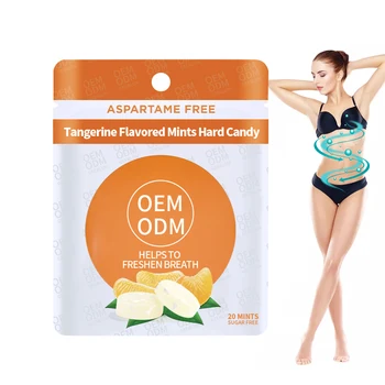 OEM Hot Sale Nootropics Brain Supplements for Freshen Breath Mints Hard Candies Promote Digestion Slimming Candy