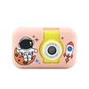 Pink Kids Camera with Astronaut Case