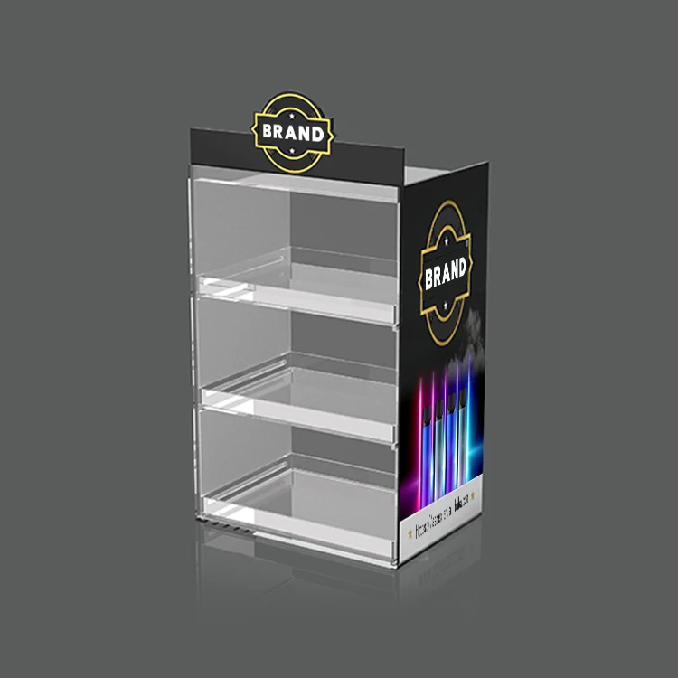 Apex Acrylic Display Case 3 Tier Table Top Acrylic Custom Display Buy