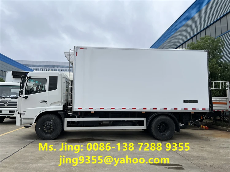 DONGFENG KR 4x2 12 Tons Frozen Food Transport Refrigerated Truck for Sale in Congo