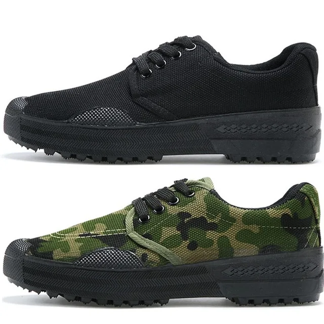 Men's Trendy Yellow Canvas Sneakers Generation Liberation Farmland Labor Protection Shoes Durable Rubber Breathable Lace-up