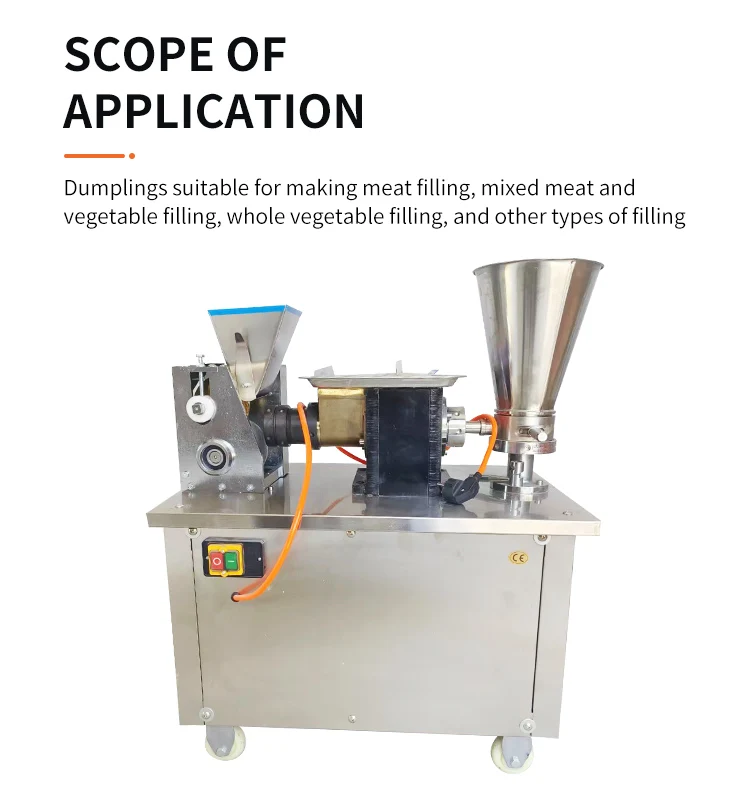 Wholesale all in one dumpling forming machine automatic gyoza pan fry machine