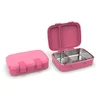 Pink with stainless steel inner tray
