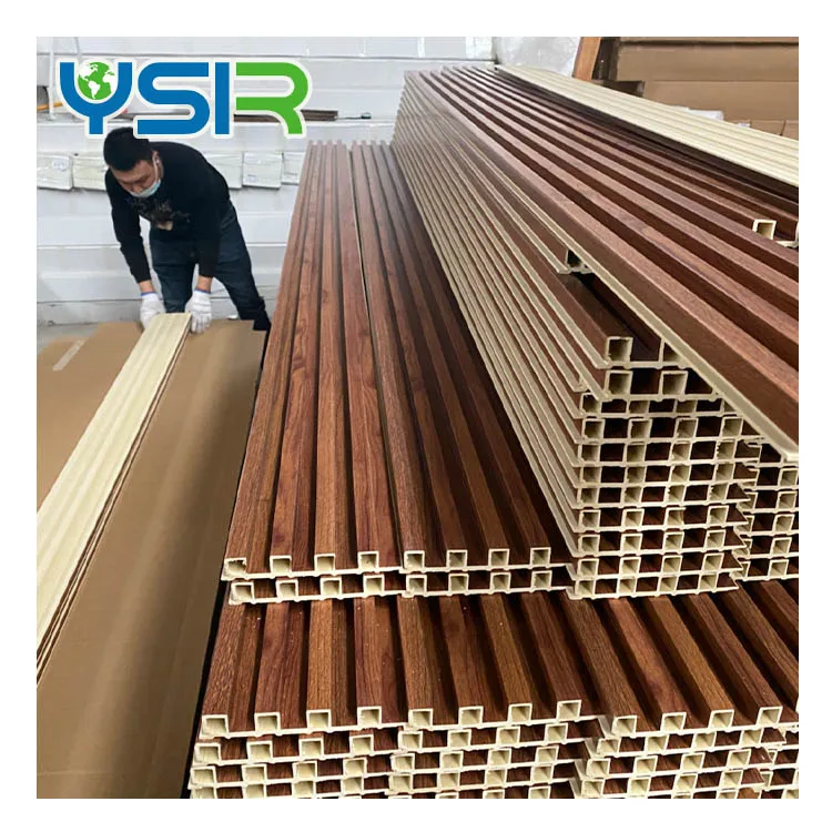 WPC Wood Interior Decoration Fluted Wall Panels - Durable & Stylish
