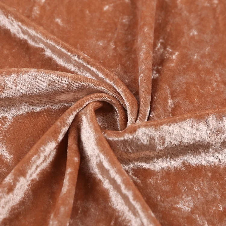 Soft Cheap Custom Dress Textiles Spandex Ice ks Velvet Fabrics Dress Tecido Veludo Velour Shiny Fabric Roll