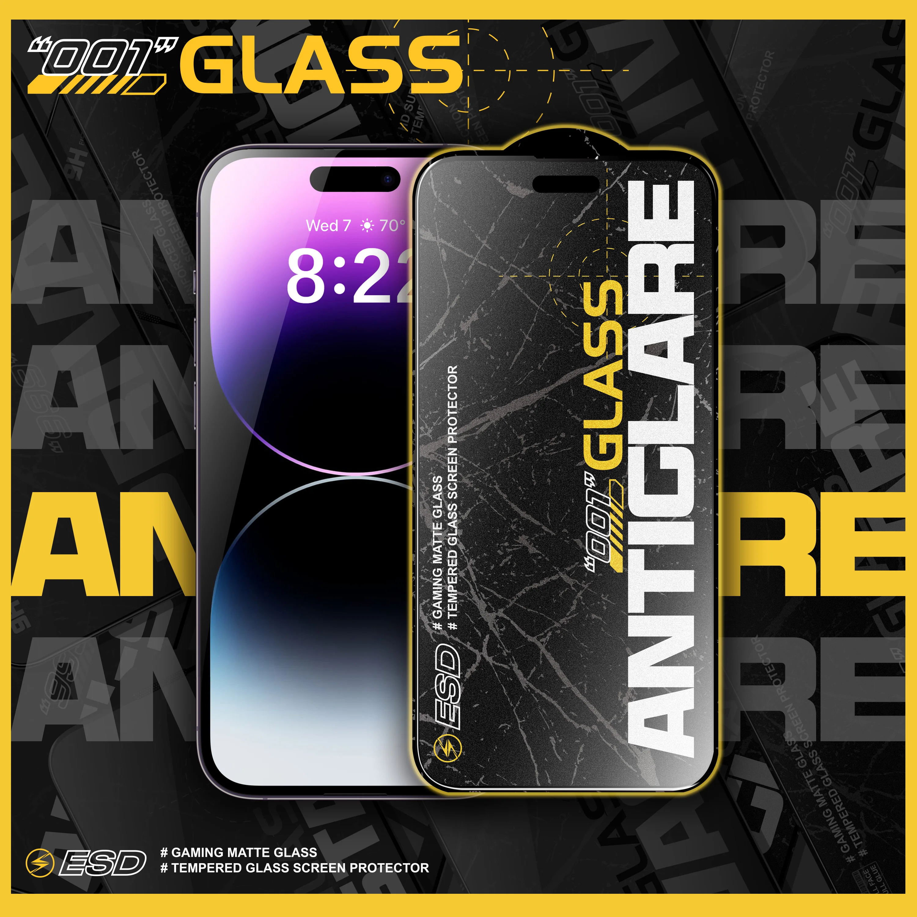 Premium Matte Og Anti Spy Screen Protectors For Iphone Phone Tempered Glass Screen Protector For