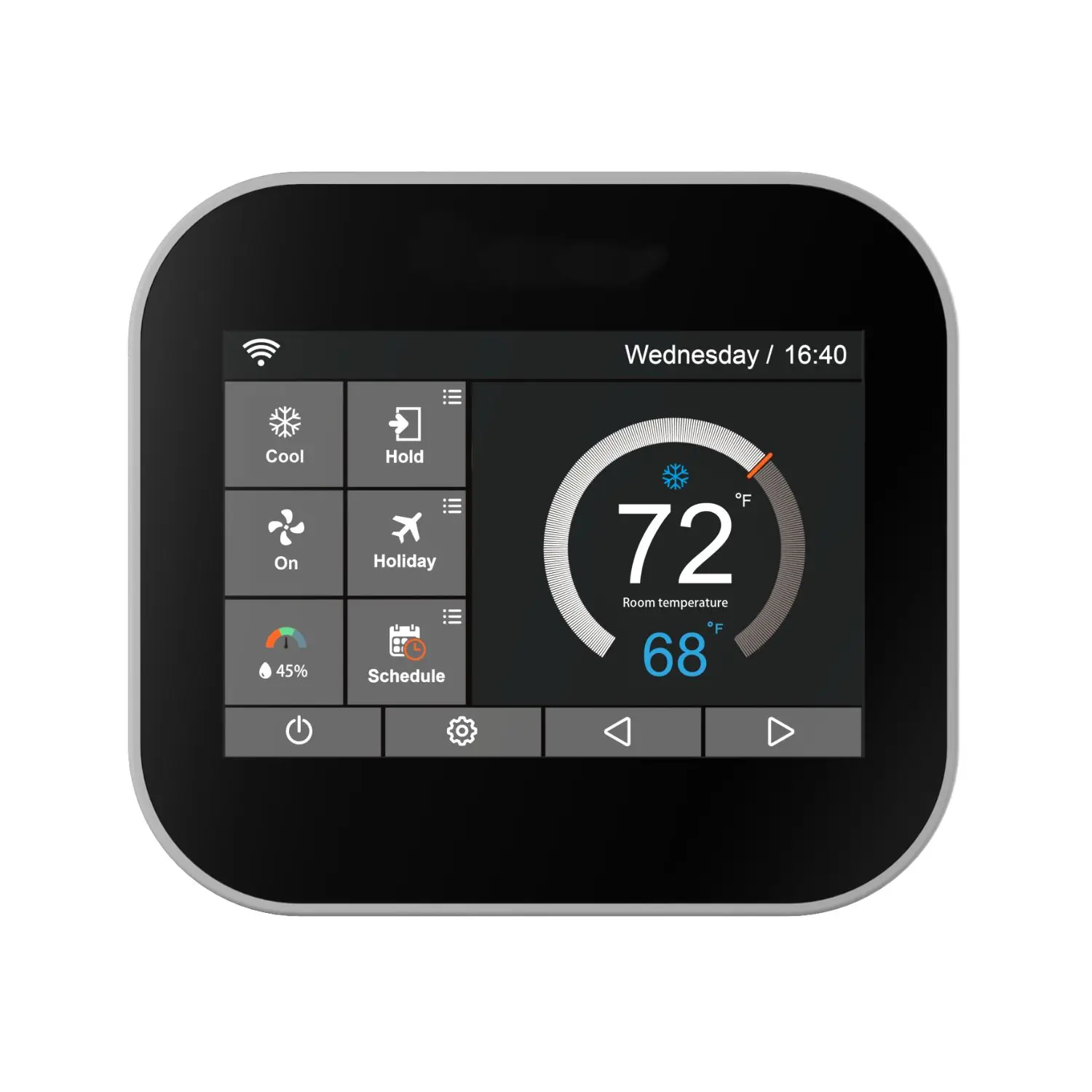 Wifi Heat Pump Remote Timer and Room Digital Temp Controller with Thermostat