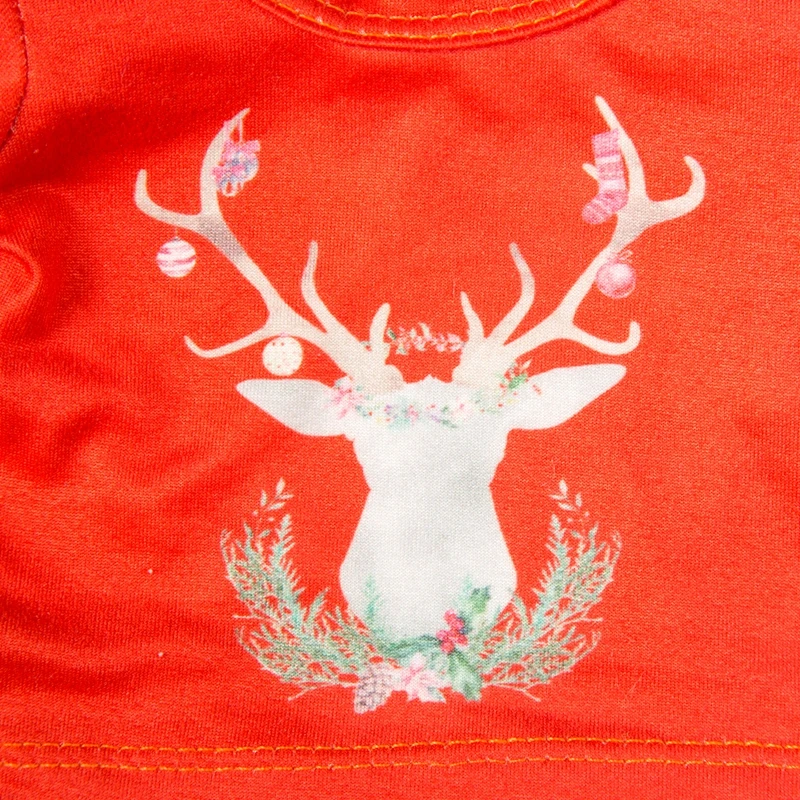 
 Индивидуальный дизайн рождественской 18 дюймов американская девушка Лось костюм Одежда для куклы американская девушка костюм, дисплей Одежда для куклы  