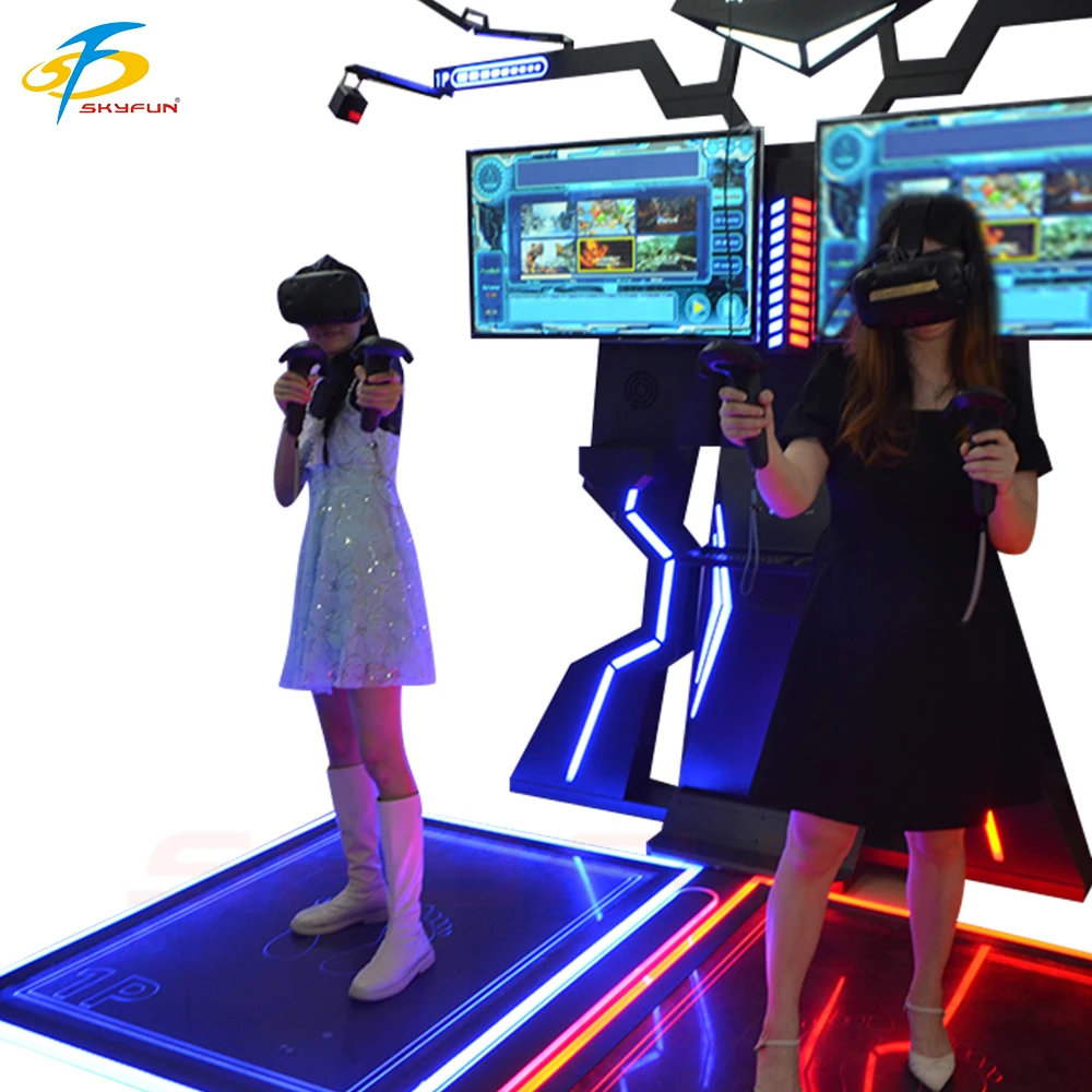 Skyfun VR Device 100 Games Exciting Funny Two Player Shooting Game  Amusement Game Machine