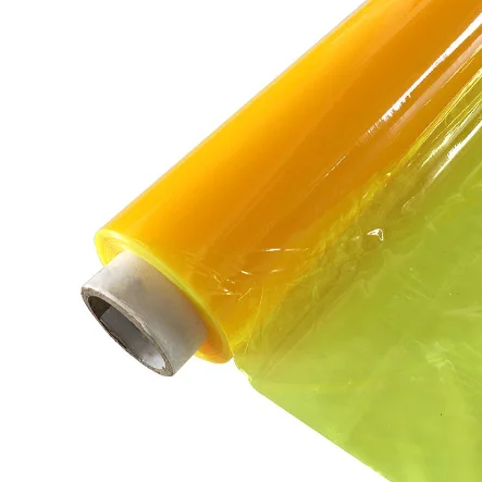 Custom Transparent Colored PVC Film Sheet Rolls Guangzhou Transparent Headlight Tint PVC Plastic Rolls Stretch Film for Ties for