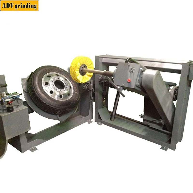 ADV One Person Operate Car and Truck Aluminum Wheel Rim Polish Machine