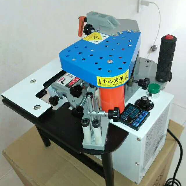 Handheld Automatic Edge Banding Machine Portable Straight Curve Wood Furniture Edge Banding Machine