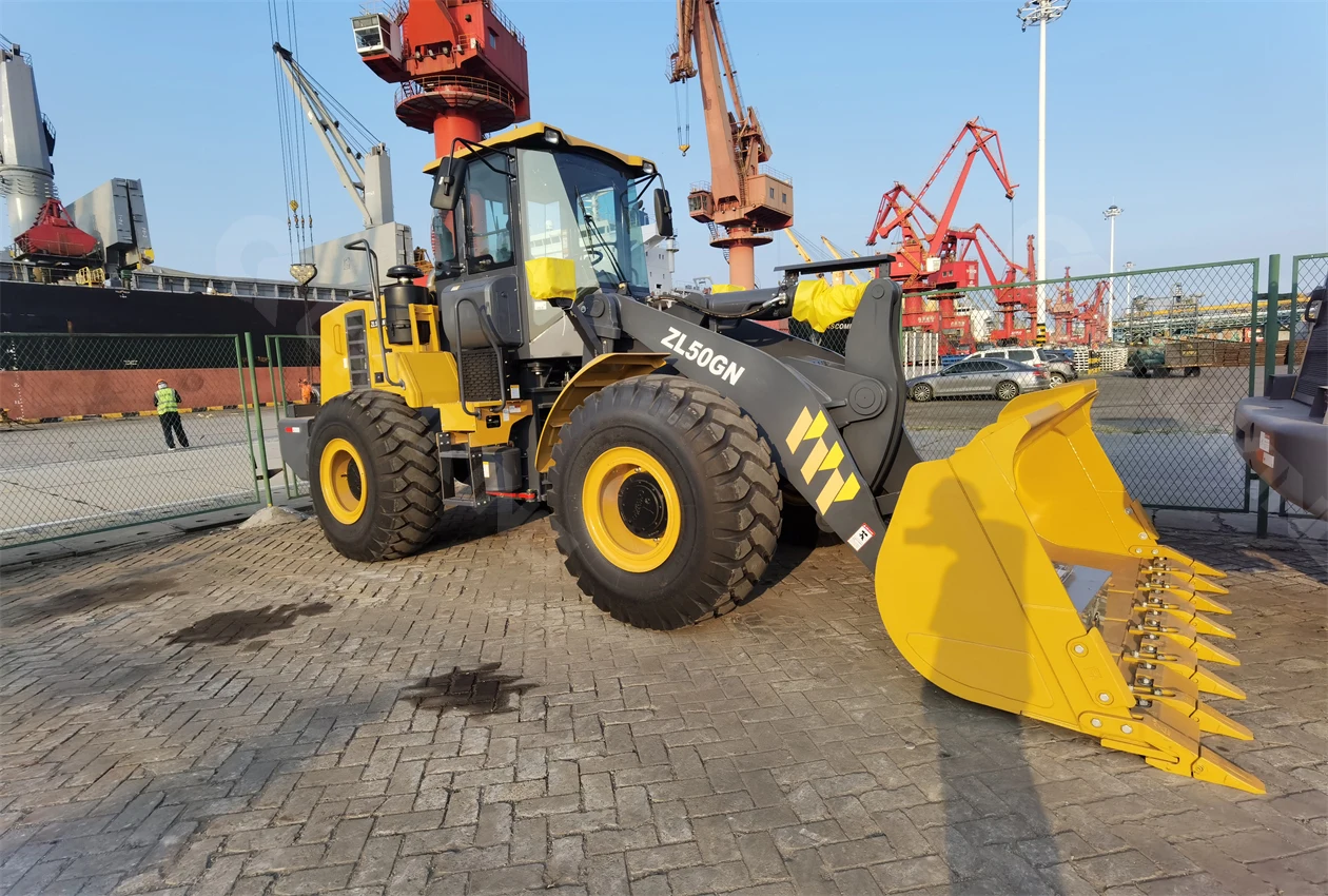 5 Ton Front Loader 3 Cubic Meters Loader ZL50GN Wheel Loader with Factory Price