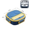 Blue 3-Compartment