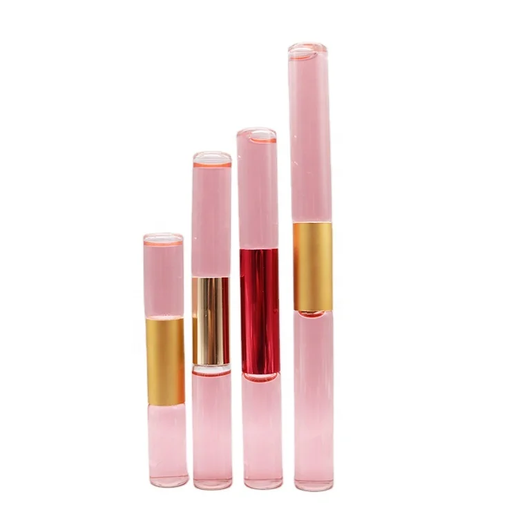 3ml 5ml 8ml Double Vials Two in One Roller on Ball Perfume Glass Bottle	mini Bottle for Oil Roller