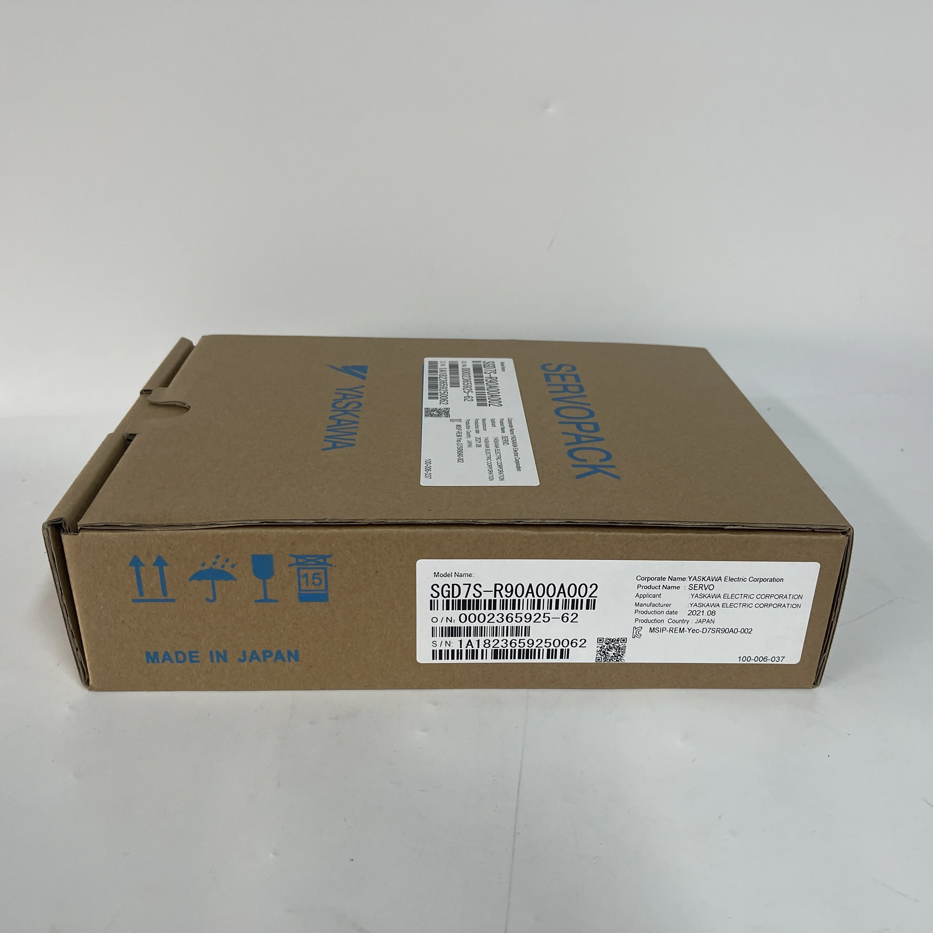 Yaskawa Servo Drive Servopack SGD7S-R90A00A002