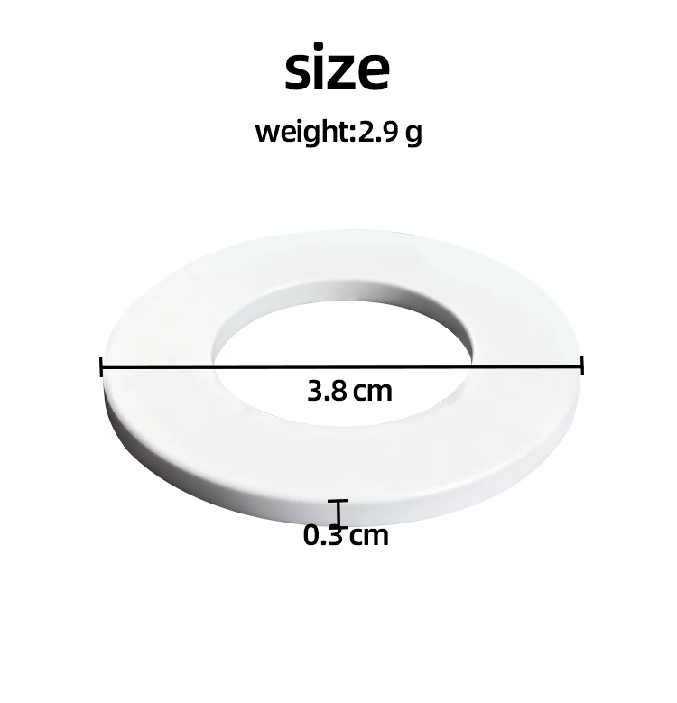 Multi-Purpose High Temperature Resistant Silicone Gasket Washer-Custom Size/Shape Anti-Slip Waterproof Pad for Industrial