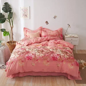 Modern Cheap Soft Microfiber king Size Duvet Cover Set