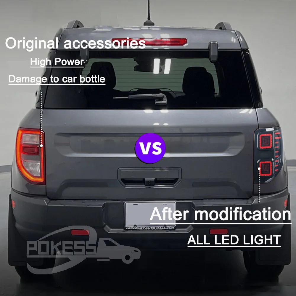Body Accessories for Ford Bronco Sport 2020-2022 LED Tail Light Upgrad... — 4